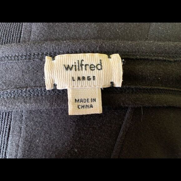 Aritzia Wilfred short sleeve black bodycon… - Picture 8 of 14